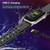 22mm Luminous Colorful Light Silicone Watch Band(Light Grey)