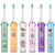 USB Charging Fully Automatic Ultrasonic Cartoon Children Electric Toothbrush, Color: Pink with 8 Heads