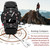 SPOVAN Gemini Outdoor Mountaineering Altitude Barometric Waterproof Sports Watch(Black)