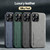 For iPhone 13 Pro Max Skin Feel Magnetic Leather Back Phone Case (Blue)