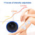 SC-195B Mini Cervical Massage Stickers EMS Pulse Meridian Therapy Instrument, Spec: 4-In-1 Upgrade Jack