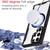 For Samsung Galaxy S24 Ultra 5G MagSafe RFID Blocking Adsorption Flip Leather Phone Case(Red)