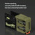 D MOOSTER D37 TWS Oil Barrel Bluetooth Earphone(Black Green)