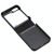 For Samsung Galaxy Z Flip5 5G DF-05 Business Solid Color Magnetic RFID Anti-theft Phone Case(Black) For Samsung Galaxy Z Flip5 5G DF-05 Business Solid Color Magnetic RFID Anti-theft Phone Case(Black)