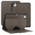 For iPad Pro 11 2022 / Air 10.9 2022 Notebook Magnetic Leather Tablet Case(Brown)