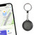 Global Positioning Pet Key Circular Anti-Lost Device Locator(White)