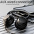 A06 Wireless ANC Noise Canceling Headset Over Ear Bluetooth Headphone(White)