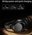 A06 Wireless ANC Noise Canceling Headset Over Ear Bluetooth Headphone(White)