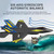 Z-57 4-channel Remote Control Stunt Tumbling Aircraft Glider Fixed-wing Foam Aircraft Model Single Battery