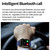 ET580 2.04 inch AMOLED Screen Sports Smart Watch Support Bluethooth Call /  ECG Function(Brown Leather Band)