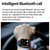 ET580 2.04 inch AMOLED Screen Sports Smart Watch Support Bluethooth Call /  ECG Function(Black Silicone Band)