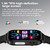 ET570 1.96 inch Color Screen Smart Watch Silicone Strap, Support Bluetooth Call / ECG(Black)