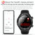 FD02 1.46 inch Color Screen Smart Watch, Support CES Sleep Aid / ECG Detection(Black)