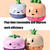 Kitchen Mechanical Timer Cartoon 60 Minutes Timer Baking Cooking Reminder(Tomato)