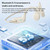 ZGA SP06 Waterproof Bone Conduction Bluetooth Sports Earphone(White)