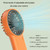 Handheld Foldable Desktop USB Rechargeable Mini Fan Mountaineering Hook Mute Fan(Orange)