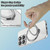 For Xiaomi 14 Pro Electroplating MagSafe 360 Degree Rotation Holder Shockproof Phone Case(Blue)