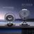 D50-1 Magnetic Folding Car Phone Holder Rotatable Dashboard Stick-On Navigation Stand