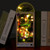 DIY Assembled LED 3D House Model Bookends Kid Toys Glowing Birthday Gift, Color: TC35 Firefare Forest