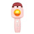 ICARER FAMILY F816 Karaoke Microphone Speaker Home Bluetooth Wireless Microphone(Pink)