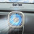 F11 Car USB Colorful Gradient Light Cooling Fan Automotive Interior, Color: Khaki