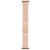 For Apple Watch SE 2023 44mm Bamboo Stainless Steel Magnetic Watch Band(Rose Gold)