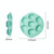 DIY Cartoon Silicone Cake Mold Baby Food Supplement Mold Baking Tools(Green)