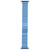 For Apple Watch SE 44mm Bamboo Stainless Steel Magnetic Watch Band(Blue)