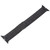 For Apple Watch SE 40mm Bamboo Stainless Steel Magnetic Watch Band(Black)