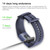 C80 IP67 Waterproof Smart Bracelet Sport Fitness Tracker(Black)