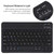 For Huawei MatePad Pro 11 2024 / 2022 Square Button Bluetooth Keyboard Rotatable Holder Leather Case(Black)