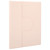 For Huawei MatePad Pro 11 2024 / 2022 Round Button Bluetooth Keyboard Rotatable Holder Leather Case with Touchpad(Rose Gold)