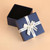10 PCS Bowknot Jewelry Gift Box Square Jewelry Paper Packaging Box, Specification: 9x9x4cm(Pink)