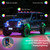 4 in 1 G6 RGB Colorful Car Chassis Light LED Music Atmosphere Light With Dual Control Remote Control