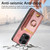 For Xiaomi 13T Retro Splitable Magnetic Stand Card Bag Leather Phone Case(Pink)