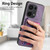 For Xiaomi Poco M5S 4G Retro Splitable Magnetic Stand Card Bag Leather Phone Case(Purple)