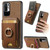 For Xiaomi Redmi Note 10 5G Retro Splitable Magnetic Stand Card Bag Leather Phone Case(Brown)