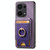 For Xiaomi Poco M5 4G Retro Splitable Magnetic Stand Card Bag Leather Phone Case(Purple)