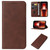 For vivo iQOO Neo9 Magnetic Closure Leather Phone Case(Brown)