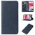 For Samsung Galaxy M34 5G Magnetic Closure Leather Phone Case(Blue)