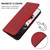 For ZTE nubia Red Magic 9 Pro / 9 Pro+ Magnetic Closure Leather Phone Case(Red)