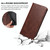 For ZTE Blade A31 Lite Magnetic Closure Leather Phone Case(Brown)