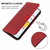 For ZTE Anshin Family JP /A303ZT Magnetic Closure Leather Phone Case(Red)