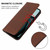 For Xiaomi Redmi A3 Magnetic Closure Leather Phone Case(Brown)