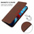 For Xiaomi Redmi Note 13R Pro Magnetic Closure Leather Phone Case(Brown)