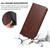 For Motorola Moto G20 Magnetic Closure Leather Phone Case(Brown)