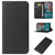 For Nokia C12 / C12 Pro / C12 Plus Magnetic Closure Leather Phone Case(Black)