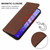 For TCL 40 R 5G Magnetic Closure Leather Phone Case(Brown)