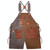 Denim Apron Barber Milk Tea Shop Waiter Overalls(Gray-yellow Shoulder Strap) Denim Apron Barber Milk Tea Shop Waiter Overalls(Gray-yellow Shoulder Strap)