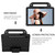 For Galaxy Tab S8 / Galaxy Tab S7 T870/T875 Diamond Series EVA  Anti-Fall Shockproof Sleeve Protective Shell Case with Holder & Strap(Black)